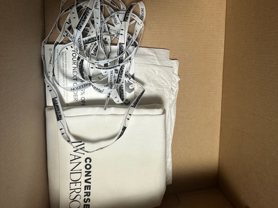 컨버스 jw앤더슨 런스타하이크 블랙 280 사이즈 상품이미지7