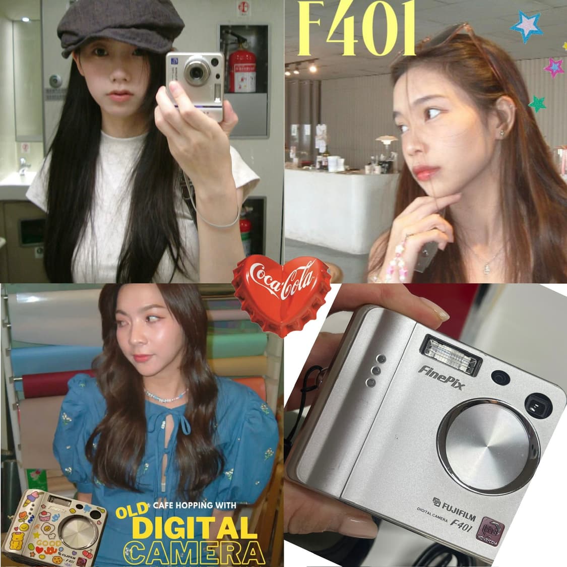 푸른 빛의 Y2K 감성 💙후지 파인픽스 f401 상품이미지1