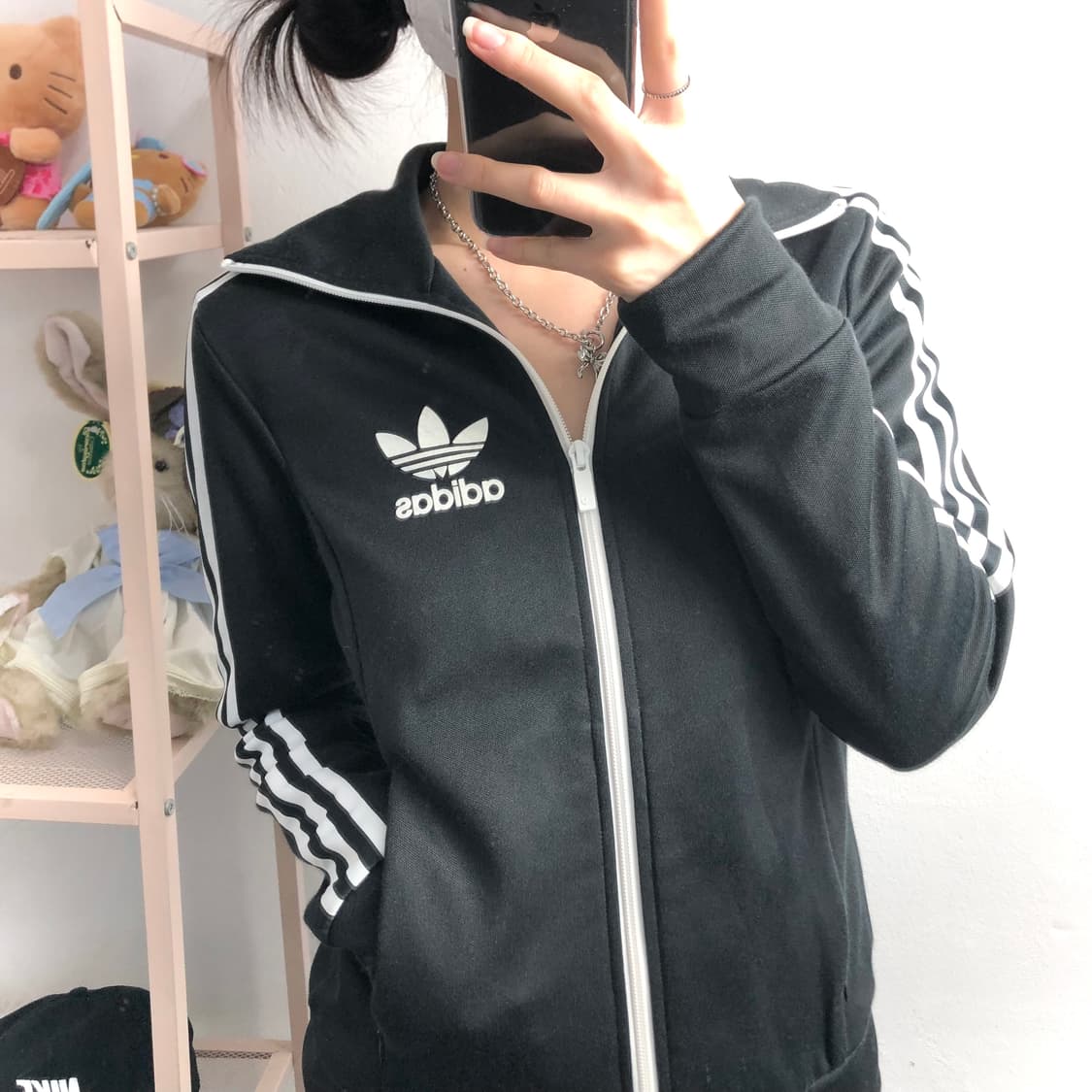 아디다스 블랙 엔믹스 오해원 져지 상품이미지2