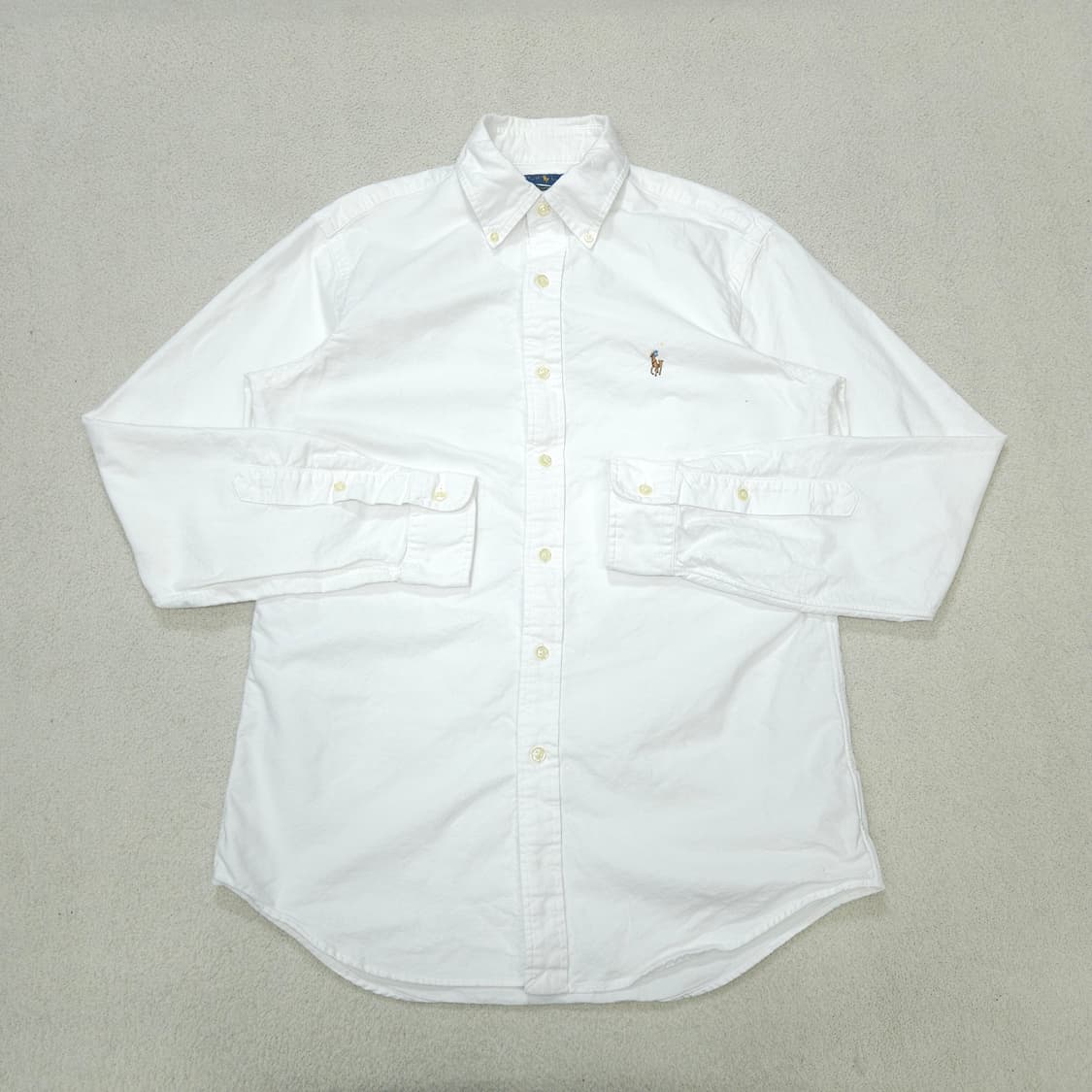 폴로 랄프 로렌 신형 화이트 옥스포드 셔츠 S 클래식핏 상품이미지2