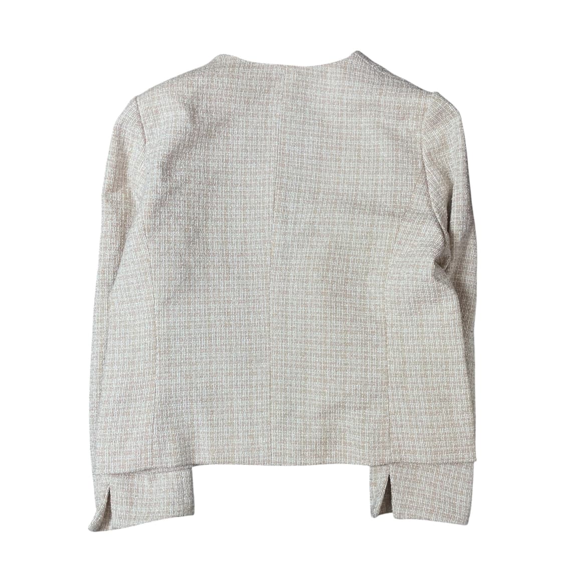 GU 베이비핑크 트위드 자켓 XL 상품이미지2