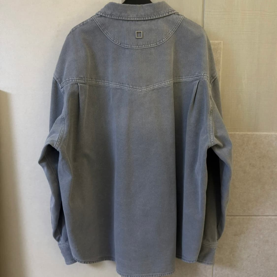 25SS 우영미 그레이 웨스턴 데님 셔츠 (택⭕️ 풀셋) 상품이미지7