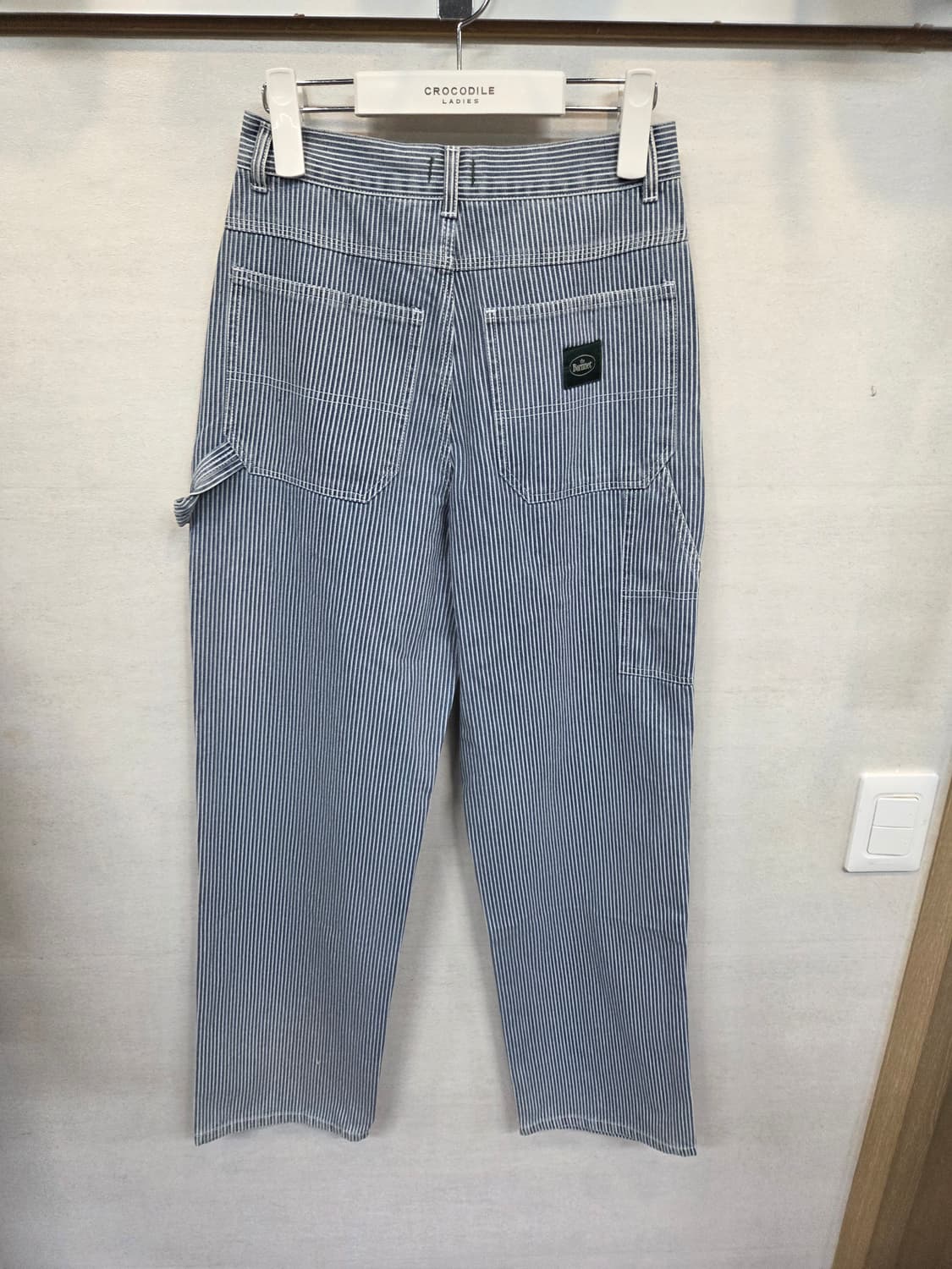 더바넷 스트라이프 카펜터 데님 팬츠 s 상품이미지2