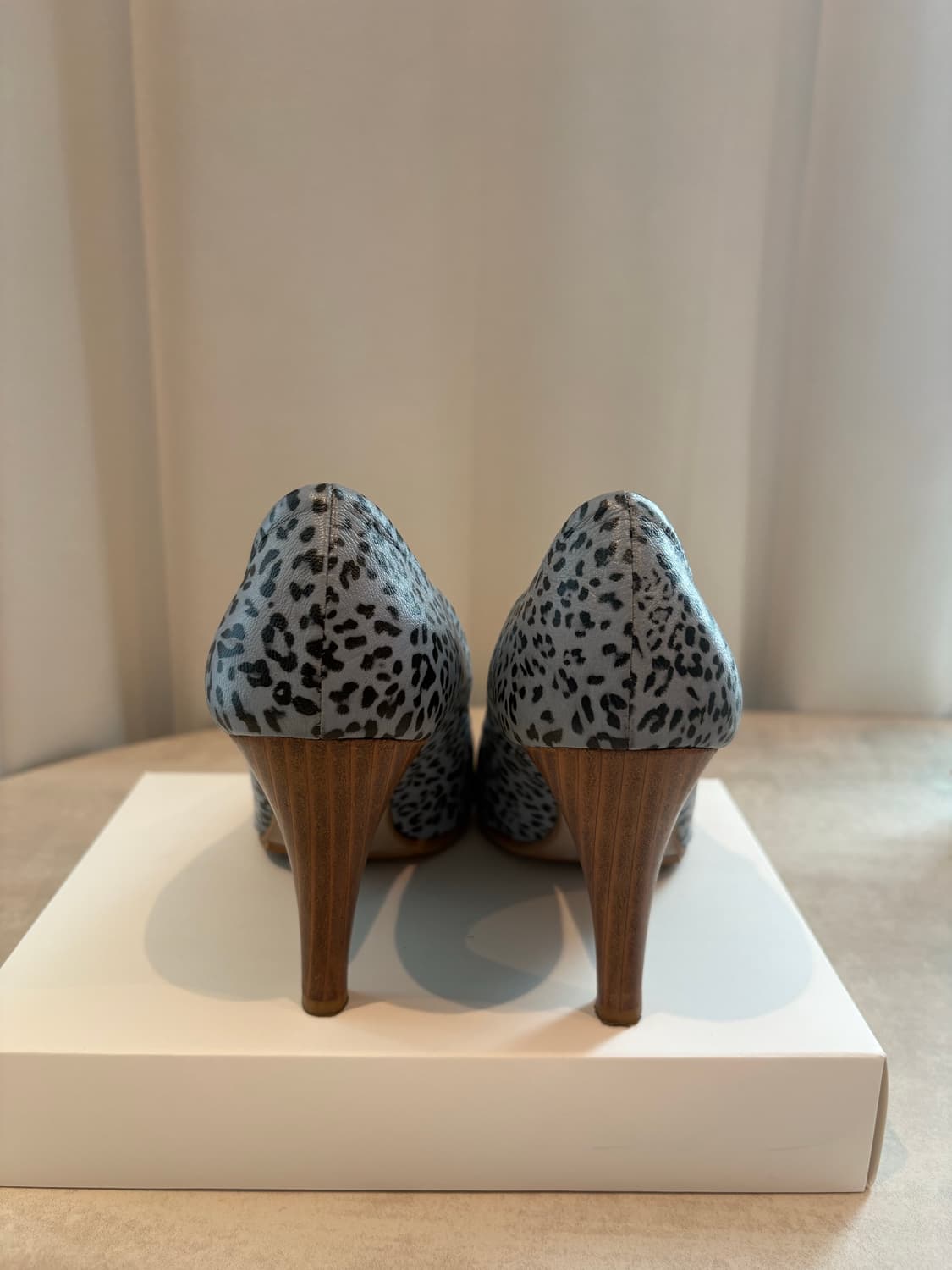 브루노말리 천연가죽 레오파드 펌프스 (230) 상품이미지5