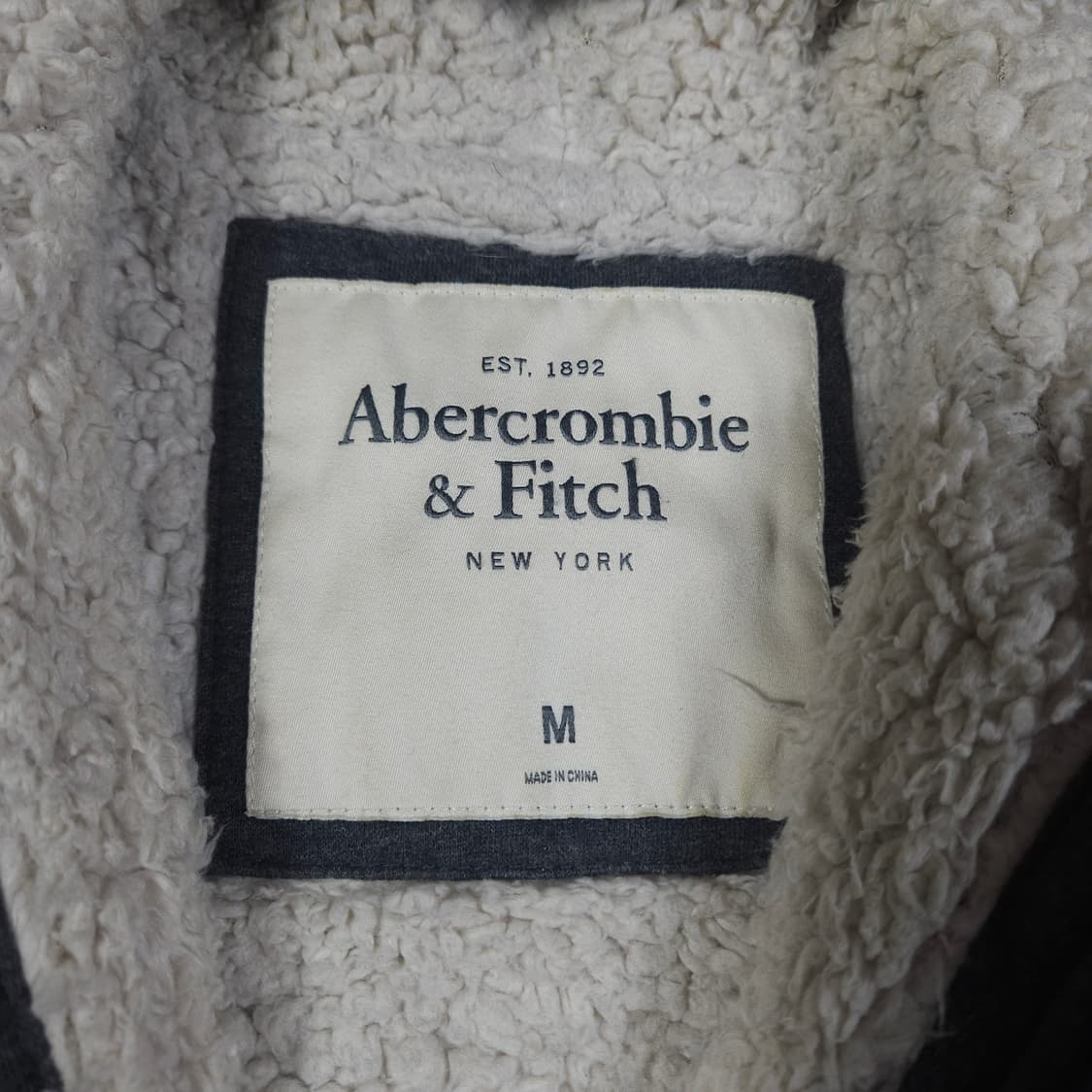 아베크롬비 양털 후드집업  상품이미지4