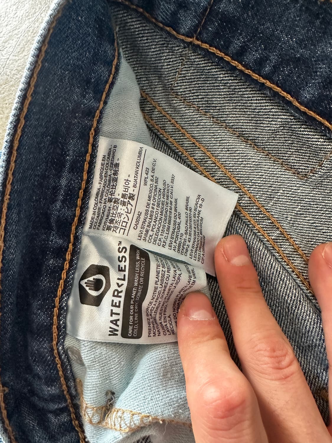 Levi’s 527 Bootcut Denim 슬림 부츠 상품이미지5