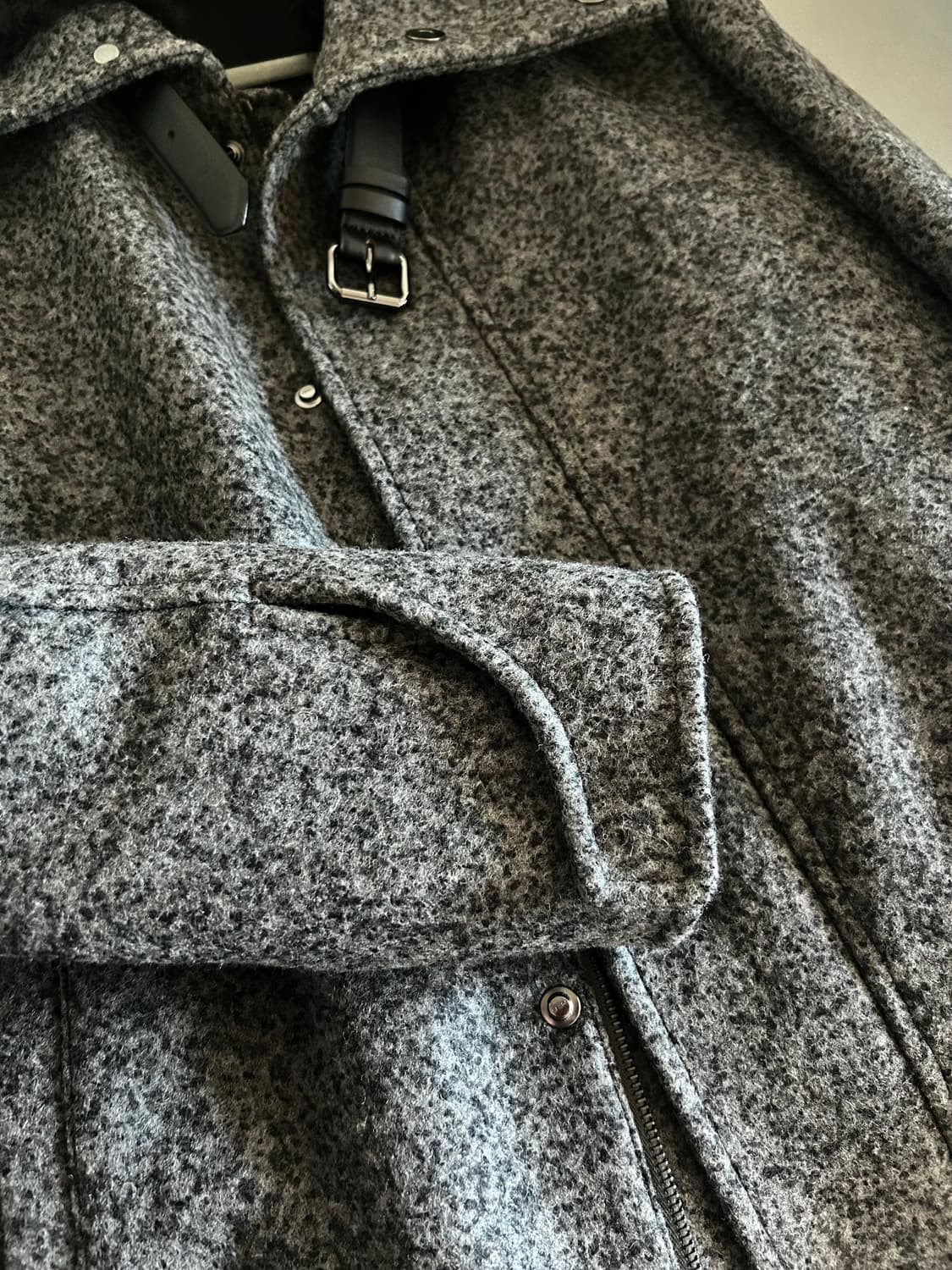 펜디 알파카 봄버 자켓 상품이미지6