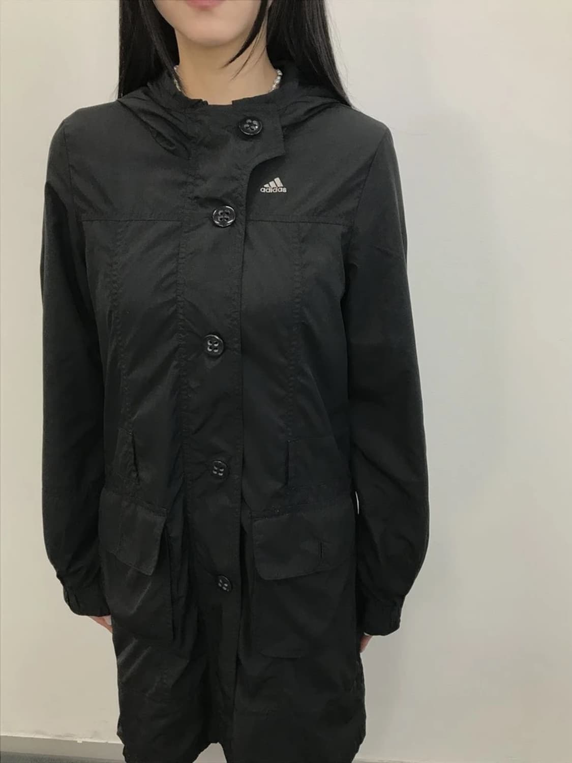 Adidas Women Hooded Windbreaker 상품이미지3