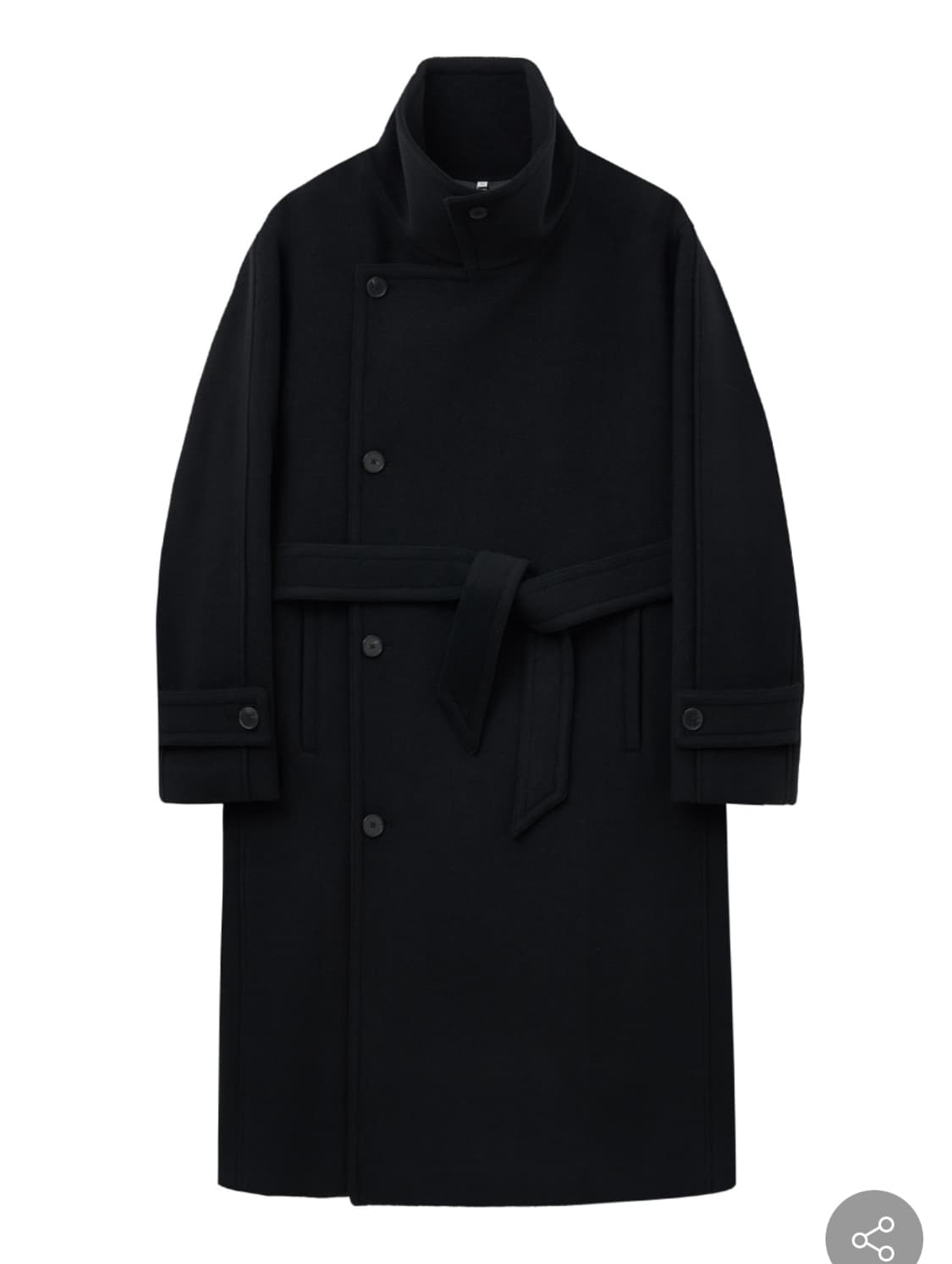 [48] 노이어 캐시미어 오버핏 랩코트 상품이미지5