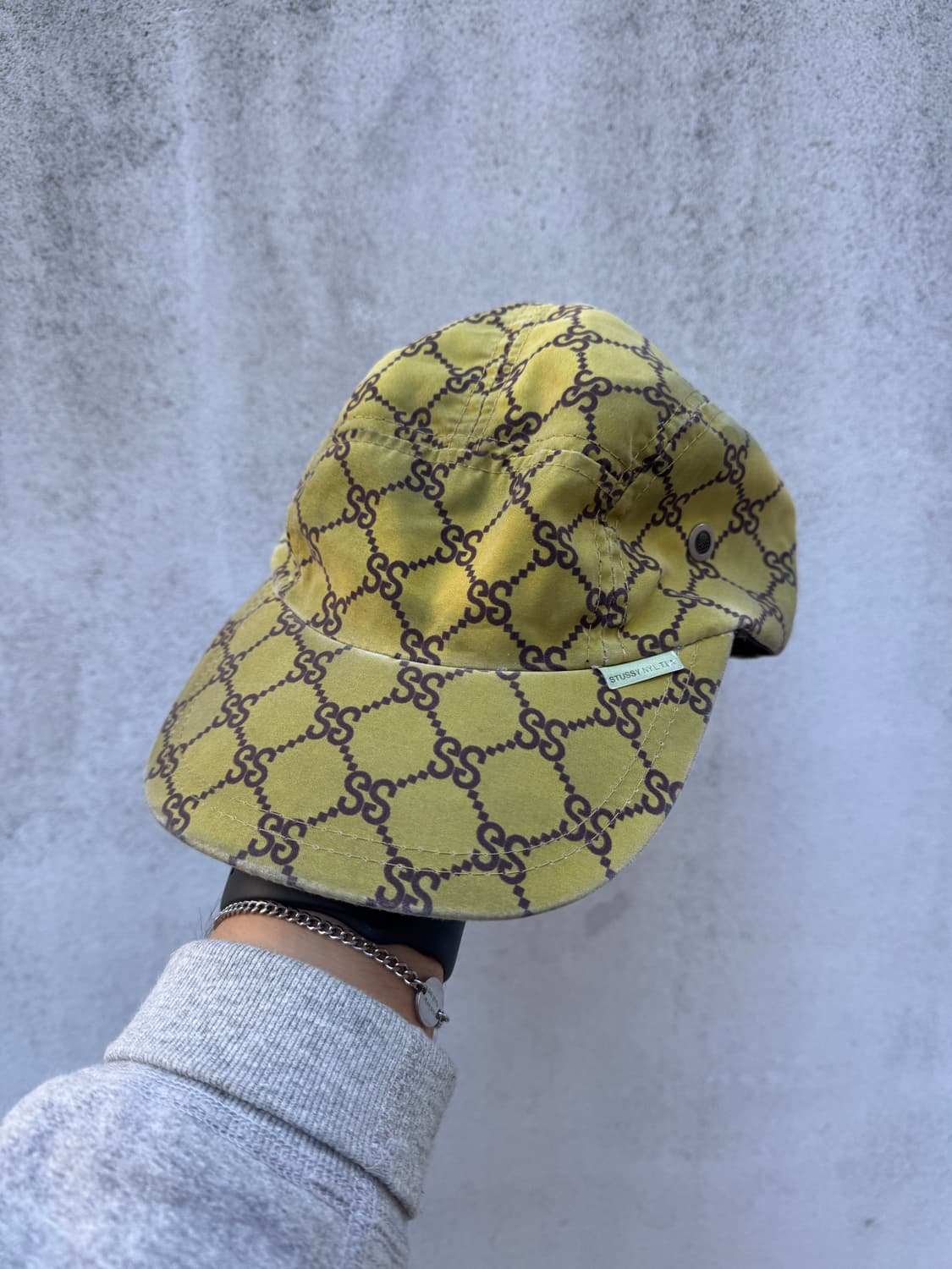 90s 스투시 LV Parody 캠프캡 상품이미지3