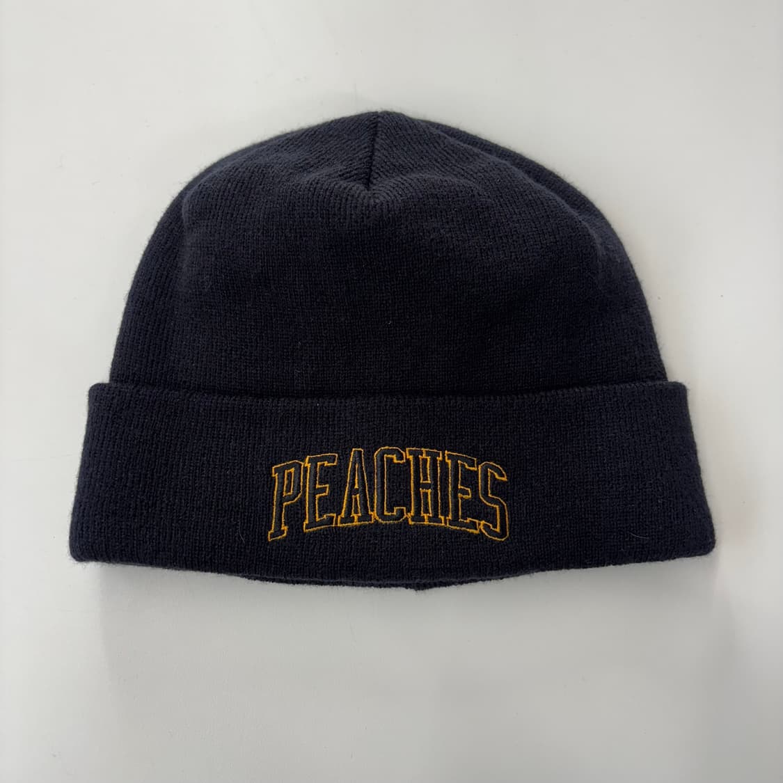 Peaches. 'University' 니트 비니 (BK) 상품이미지1