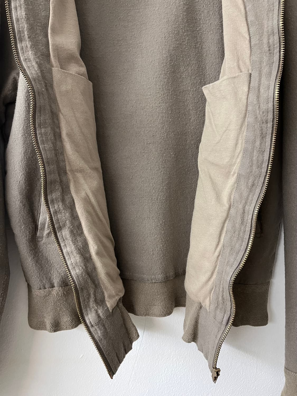 빈티지 일본제 울 블루종 상품이미지6