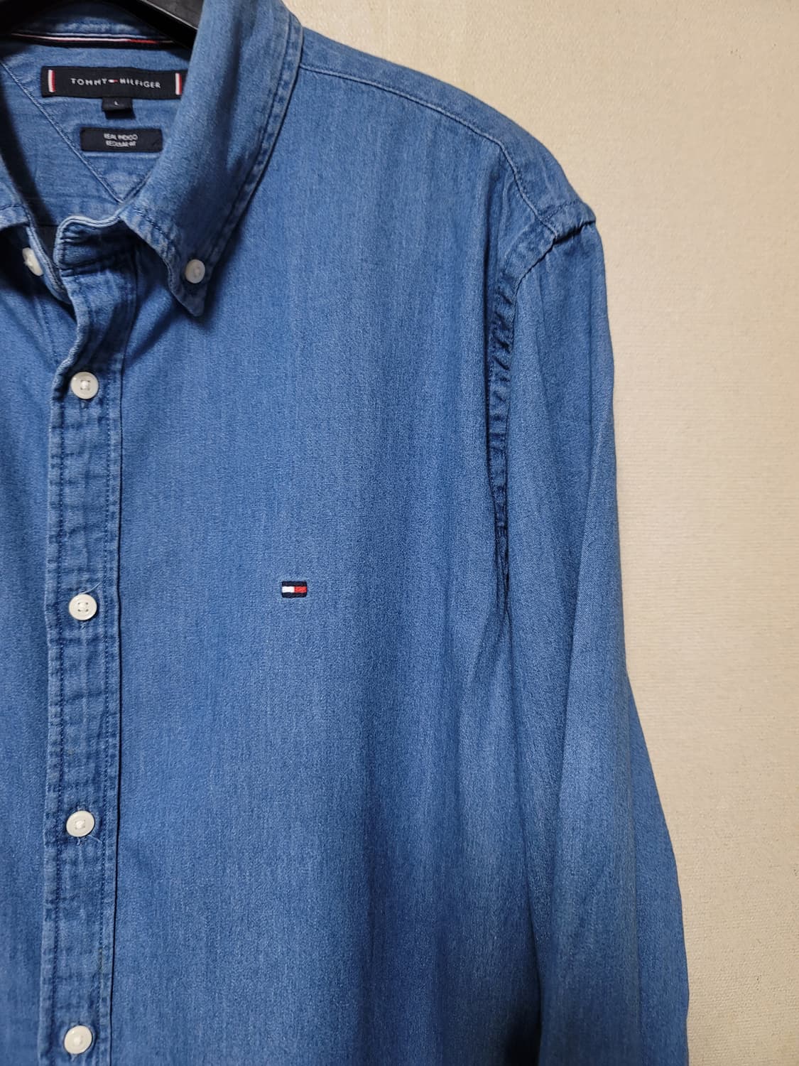 한섬 타미힐피거 리얼인디고 데님셔츠 상품이미지3