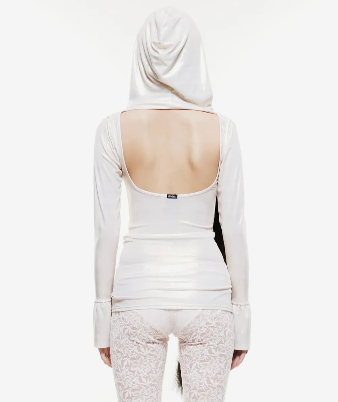 배디 badee Cut-Out Shirring Hoodie Zip-up 상품이미지2