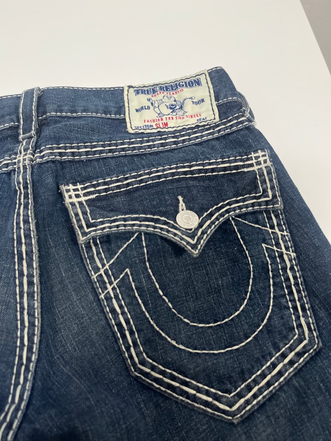 [30] 트루릴리젼 슬림핏 청바지 상품이미지4