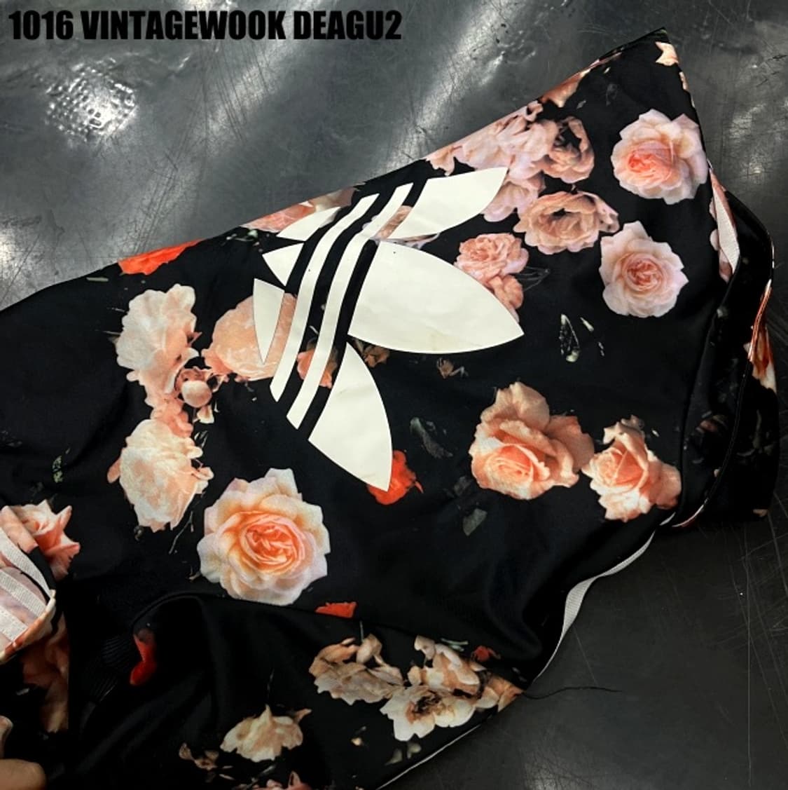 아디다스 파이어버드 꽃패턴 져지 트랙탑 S 90 상품이미지5