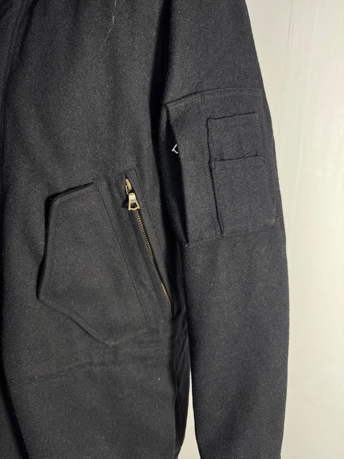 No id 멜튼 울 M-51 파카 y2k vkei  토네이도마트 밀리터리 상품이미지6