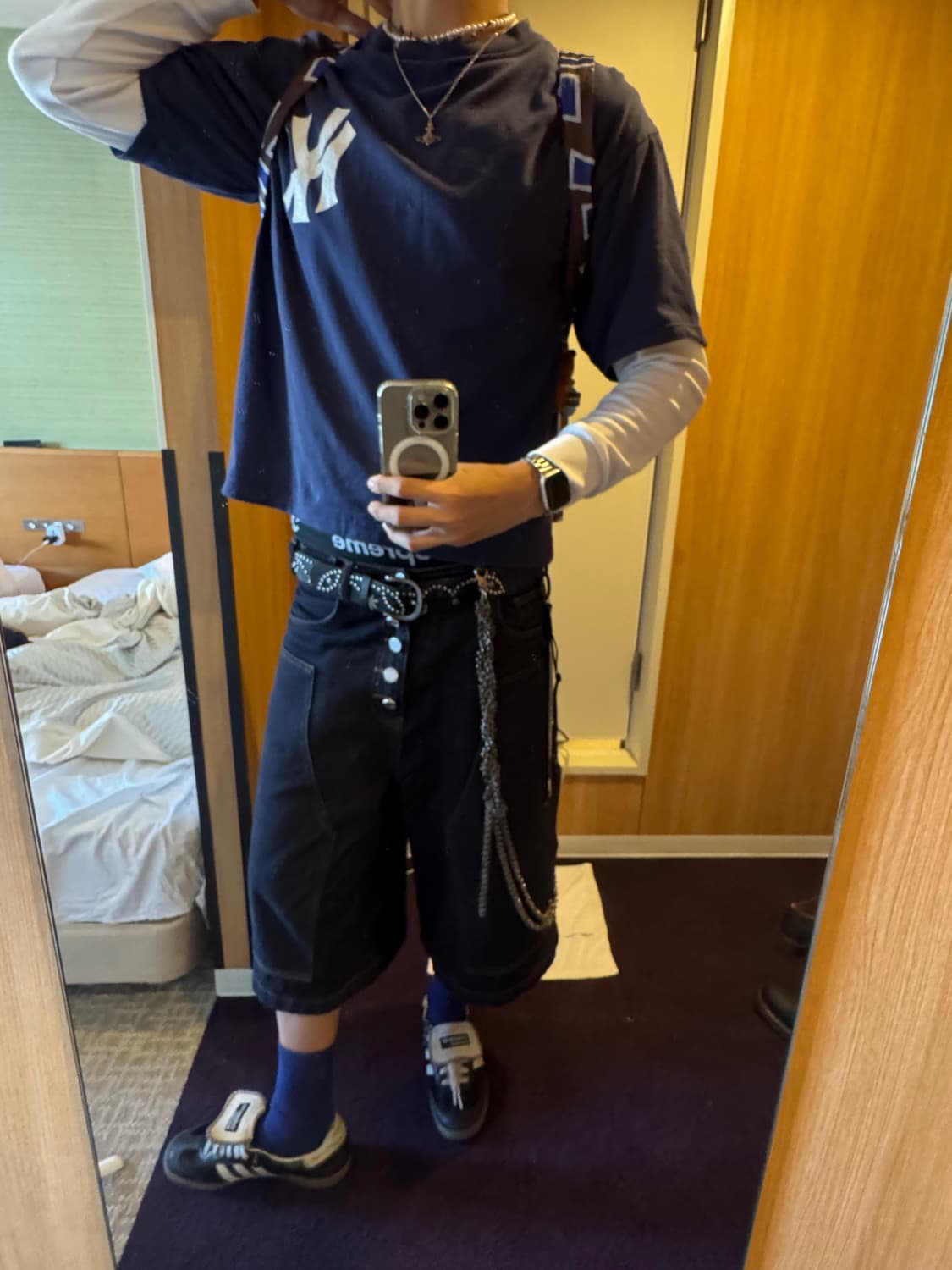 90s 희귀매물 Newyork Majestic 마제스틱 반팔티 상품이미지2