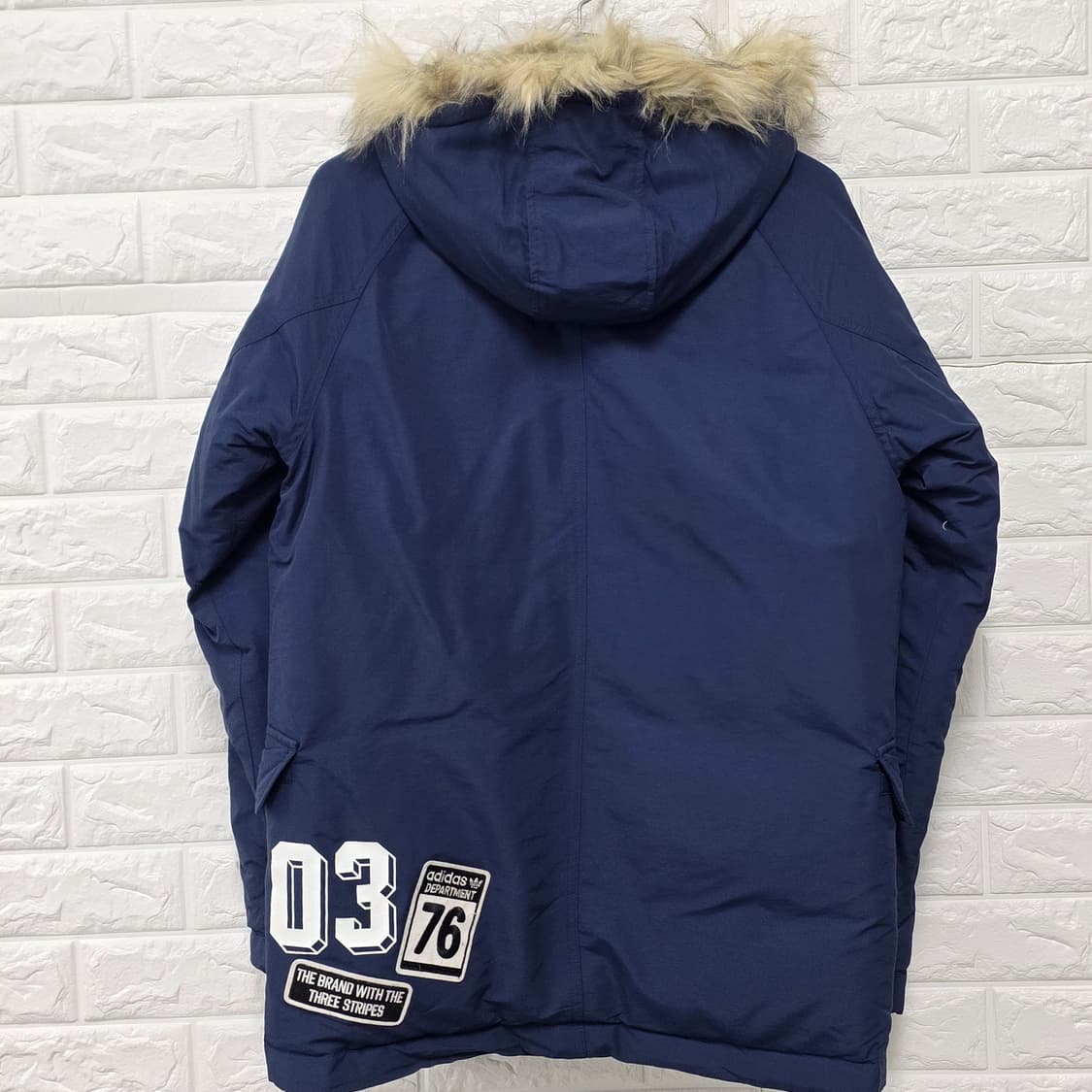 택포// 아디다스 로고 다운 패딩 95 상품이미지4