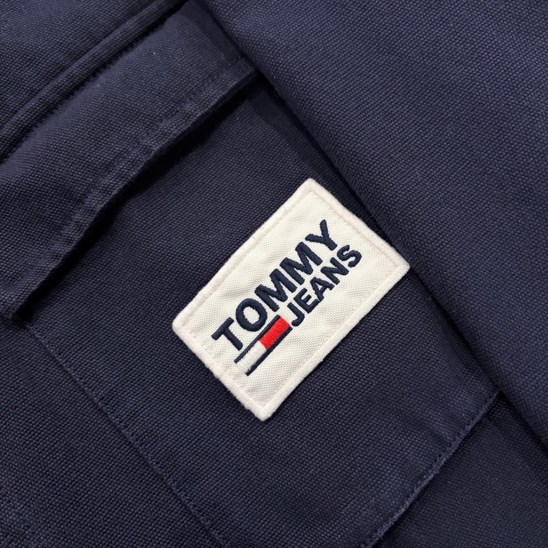 [M] 타미힐피거 진스 네이비 셔츠 자켓 B821 상품이미지4