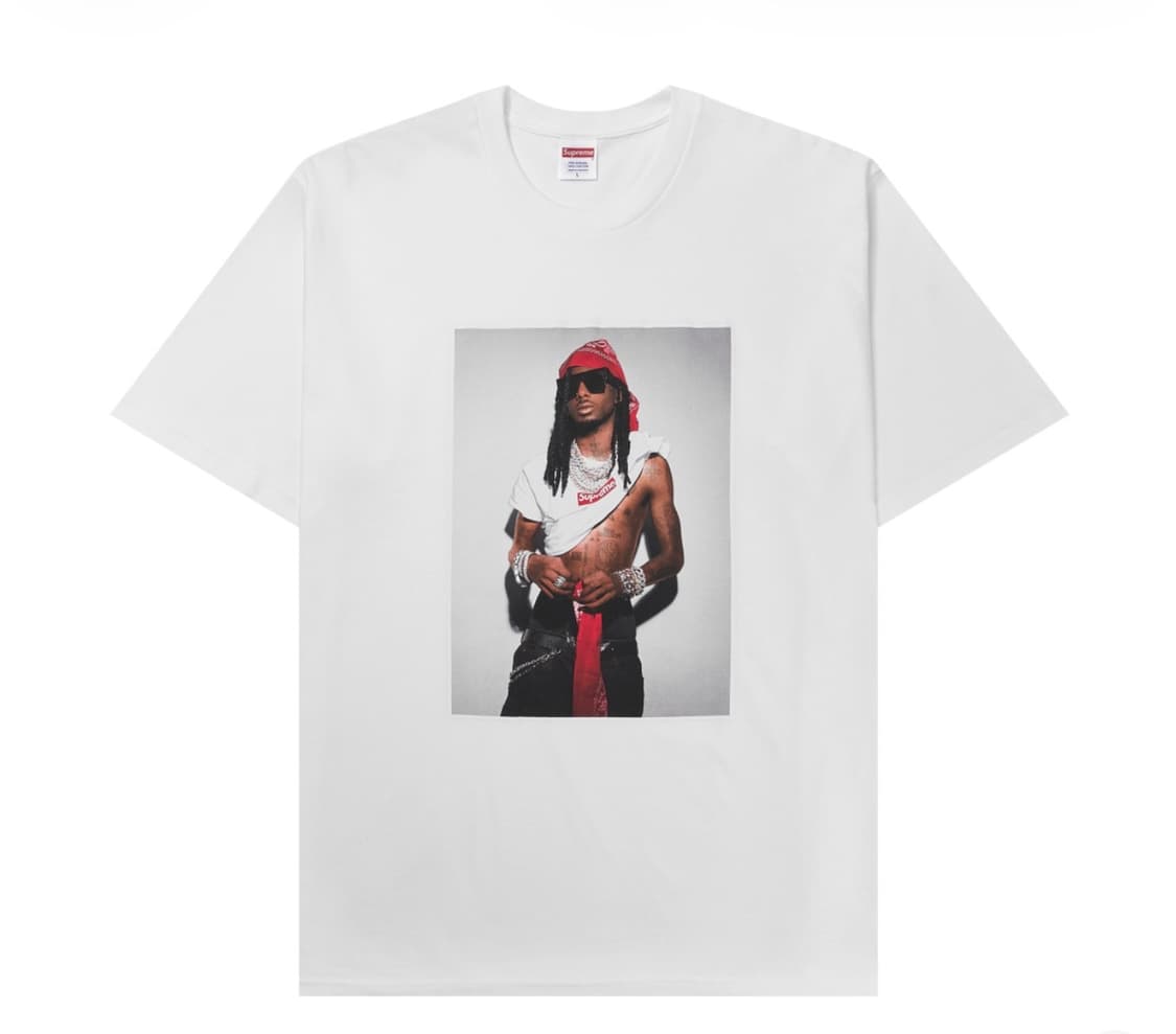 슈프림 카티 반팔 흰색 새상품 M 상품이미지1