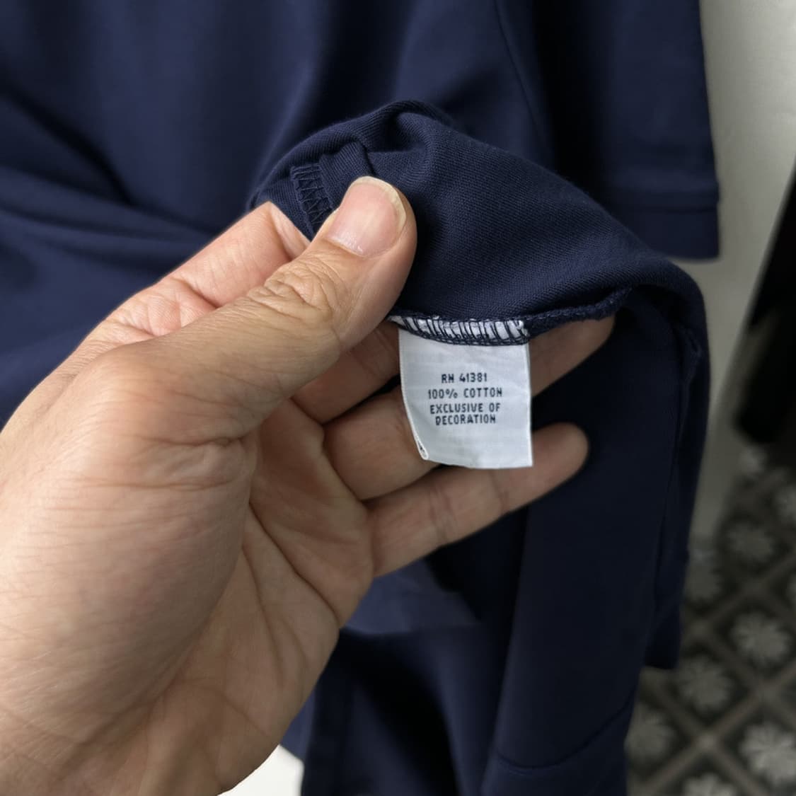 16754 - 폴로 랄프로렌 네이비 반팔 카라티 상품이미지4