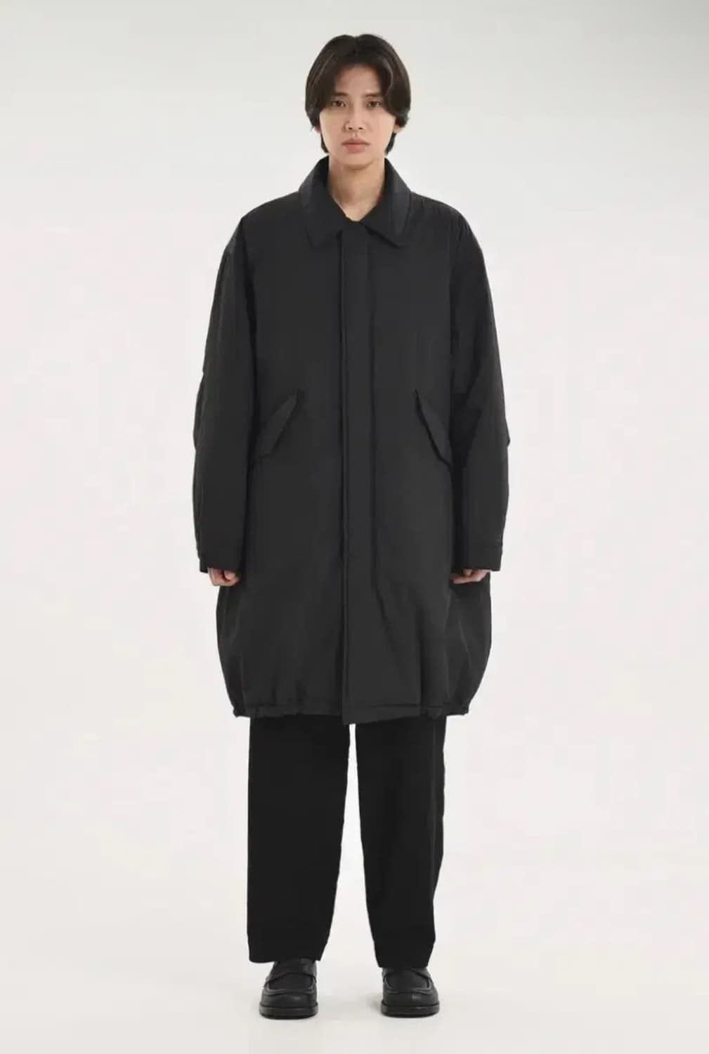 [4] 브라운야드 에센셜 패디드 파카 블랙 상품이미지1