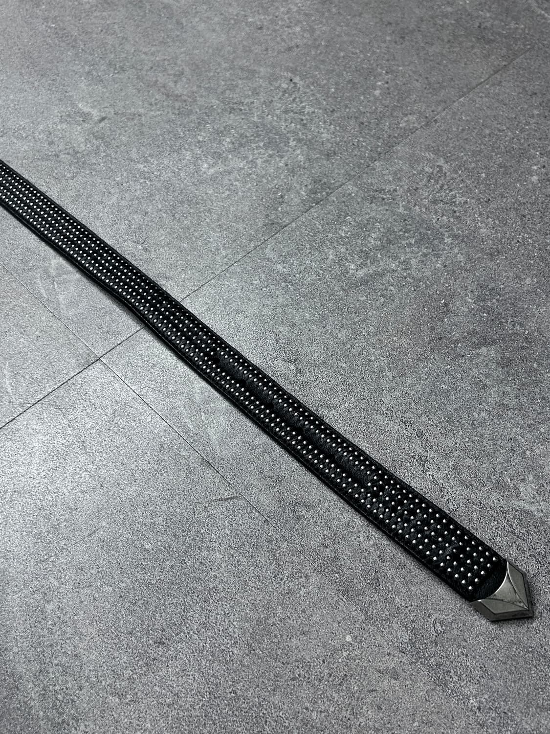 발망 12ss 웨스턴 스터드 레더 벨트 상품이미지4