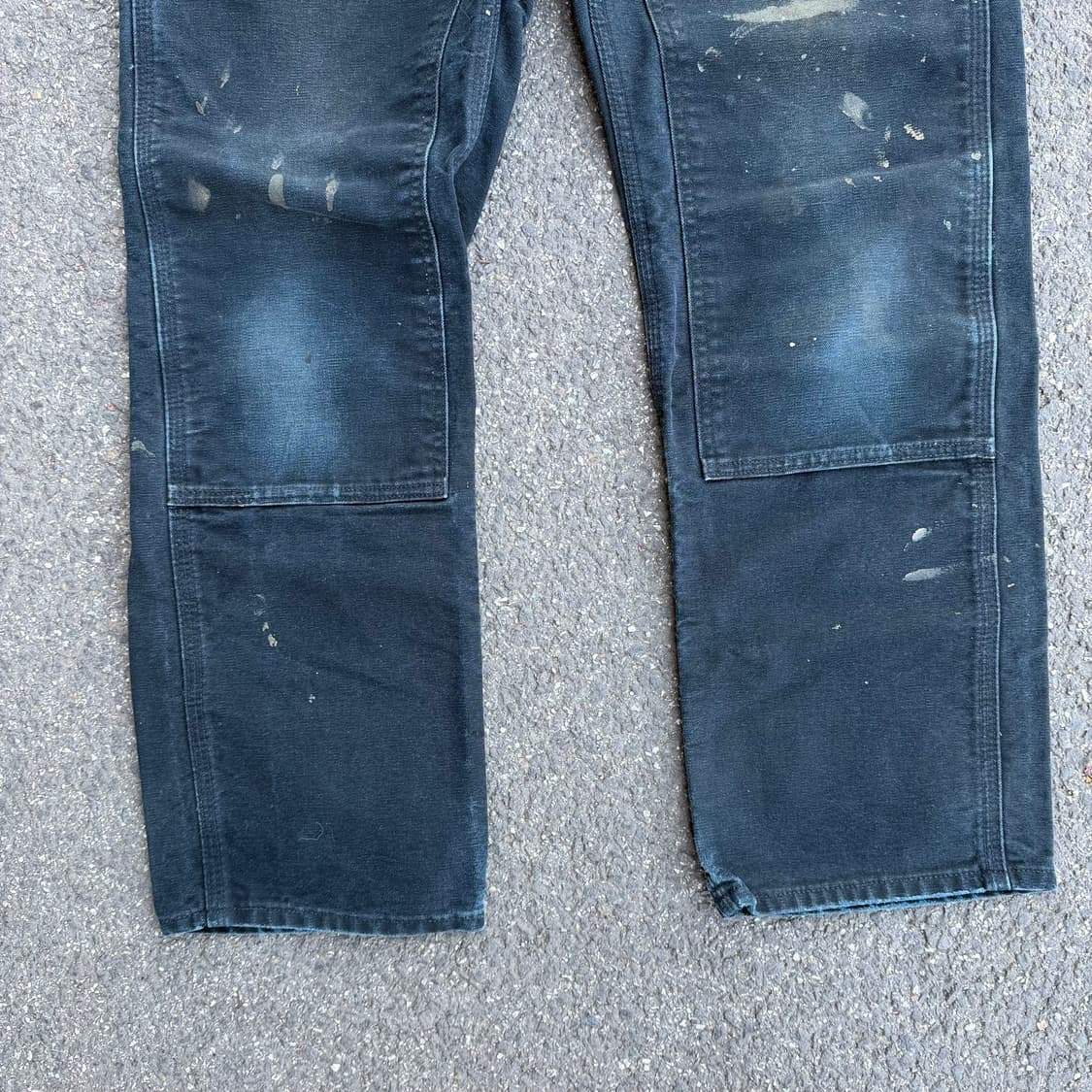 OG USA 칼하트 B01 BLK 더블니 카펜터팬츠 상품이미지3