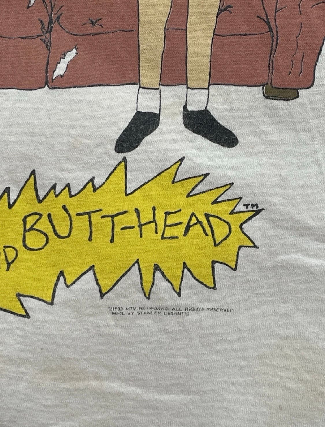 90s 빈티지 비비스와 벗헤드 반팔티 상품이미지2