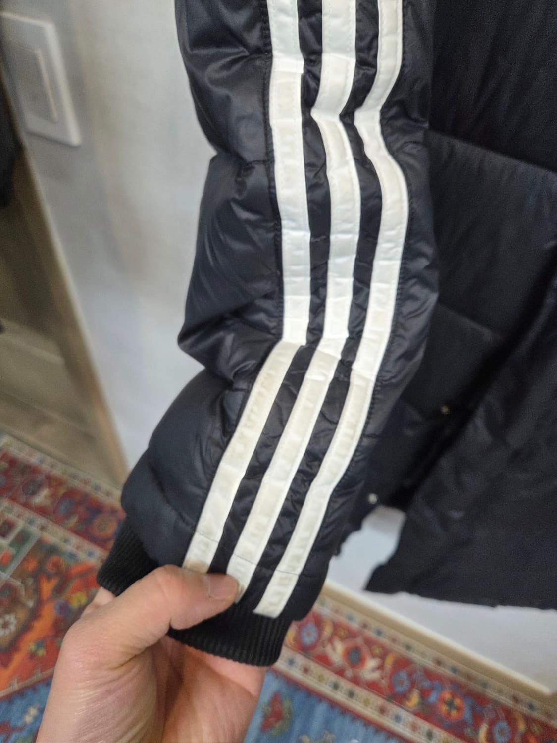 아디다스 삼선 덕다운 롱패딩 xs 85 상품이미지10