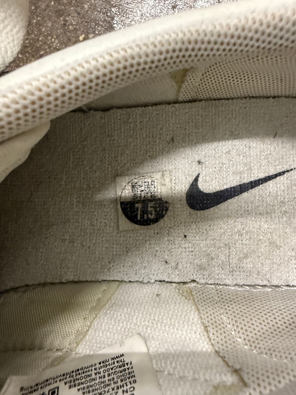 나이키 제이크루킬샷2 흰/남 스니커즈 255 상품이미지6