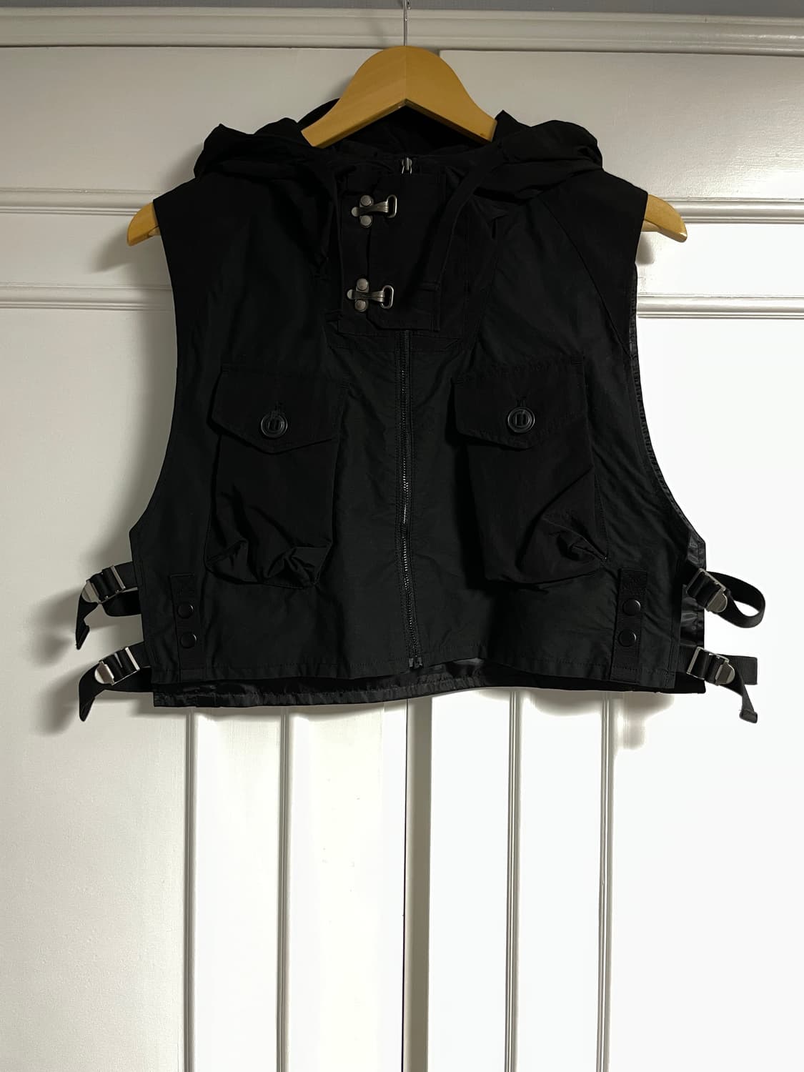 BESLOW Purple Detachable Anorak Black M 상품이미지5