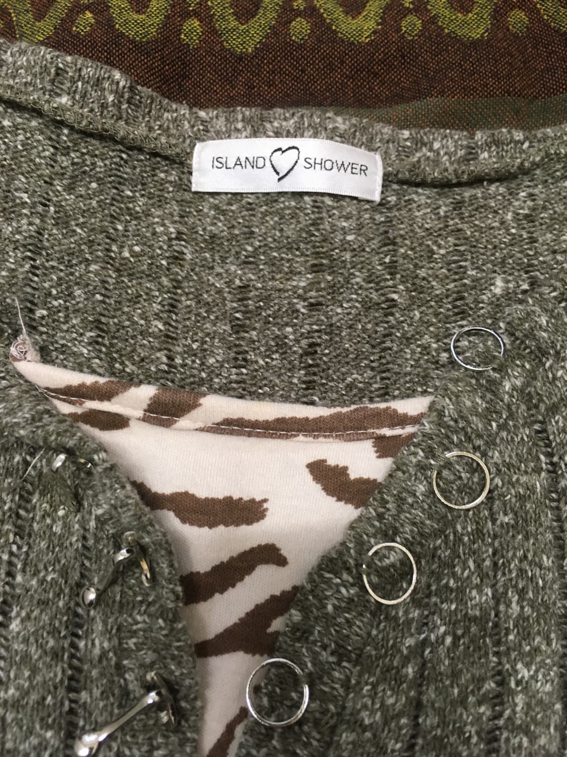 ISLAND<3 SHOWER henley top 상품이미지5