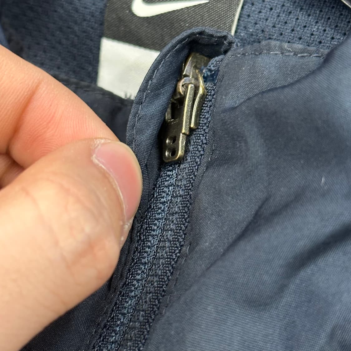 XL 나이키 바르셀로나 그레이 옐로우 트랙탑 져지 상품이미지6