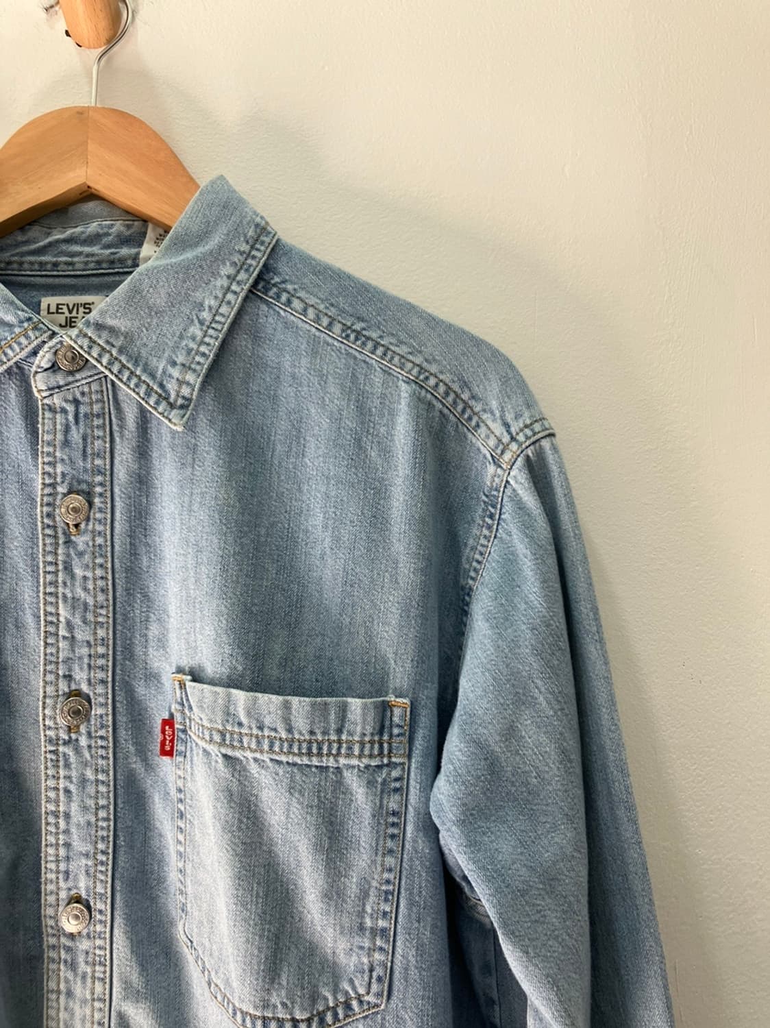 (M) Levi's 리바이스 데님 셔츠 상품이미지2