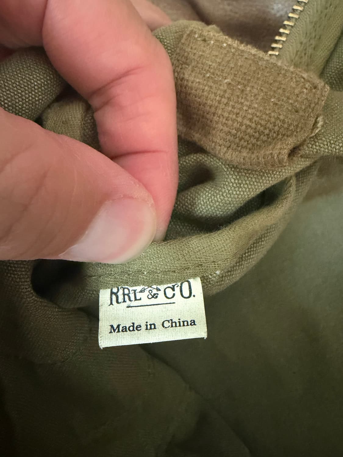 RRL 더블알엘 헬멧백 상품이미지5