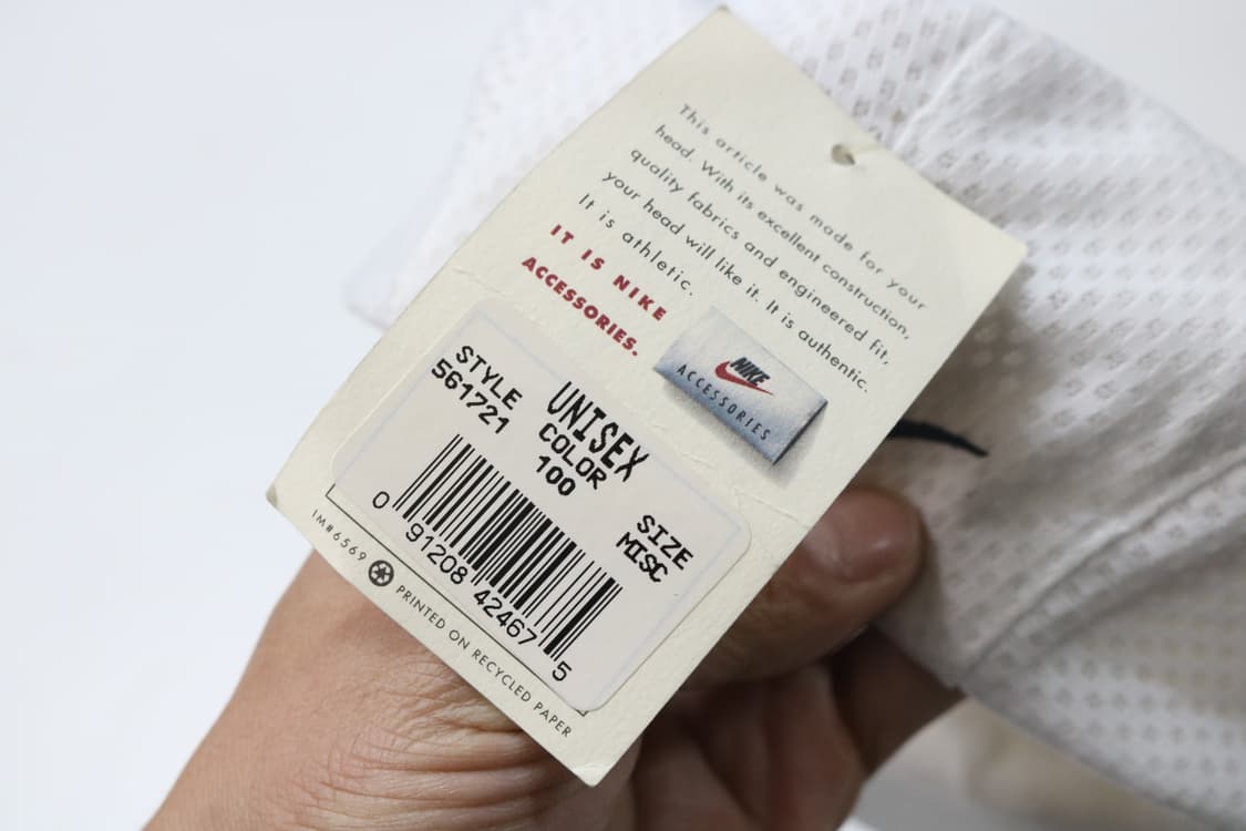 새상품 데드스탁 나이키 90s 올드스쿨 화이트 헌팅캡 상품이미지10