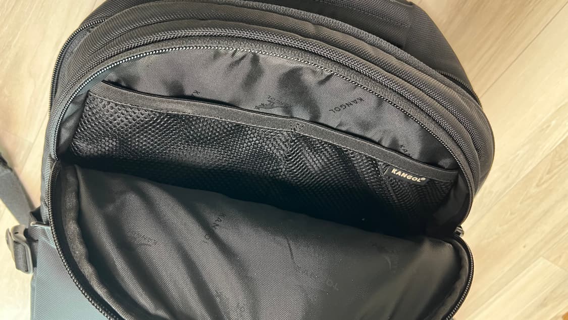 캉골 검정 백팩 상품이미지5