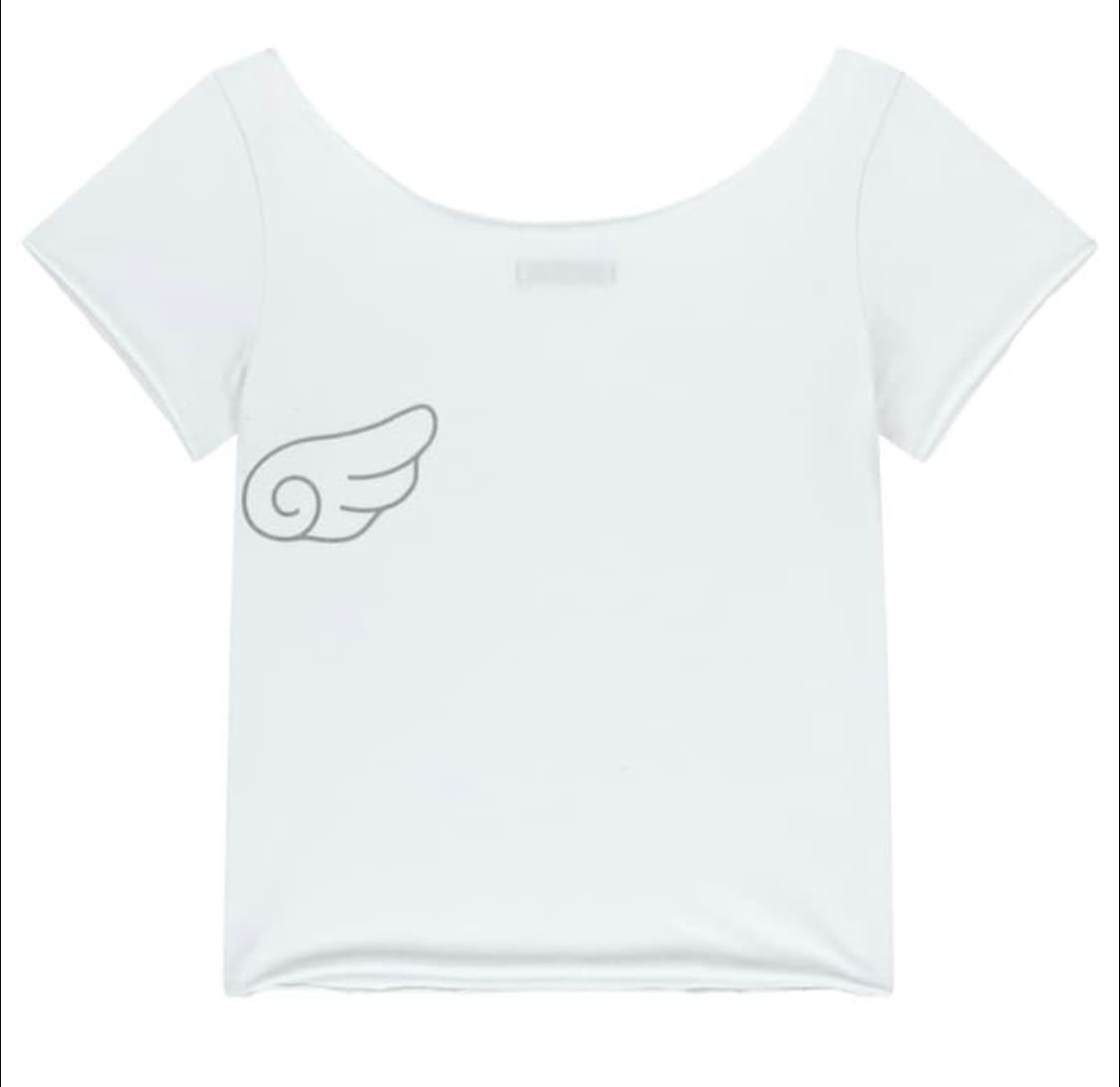 코이세이오 윙 티셔츠 화이트 상품이미지1