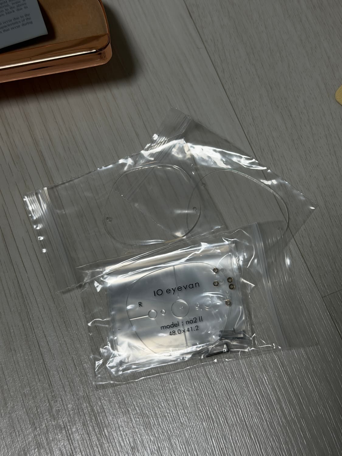 텐아이반 no.2 II c.4S 48사이즈 반무테 안경테 상품이미지5