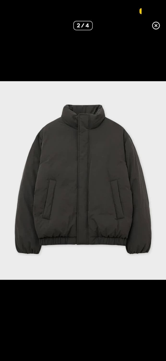 TNGT 유로피안 구스다운 패딩 빈티지브라운 105 상품이미지2