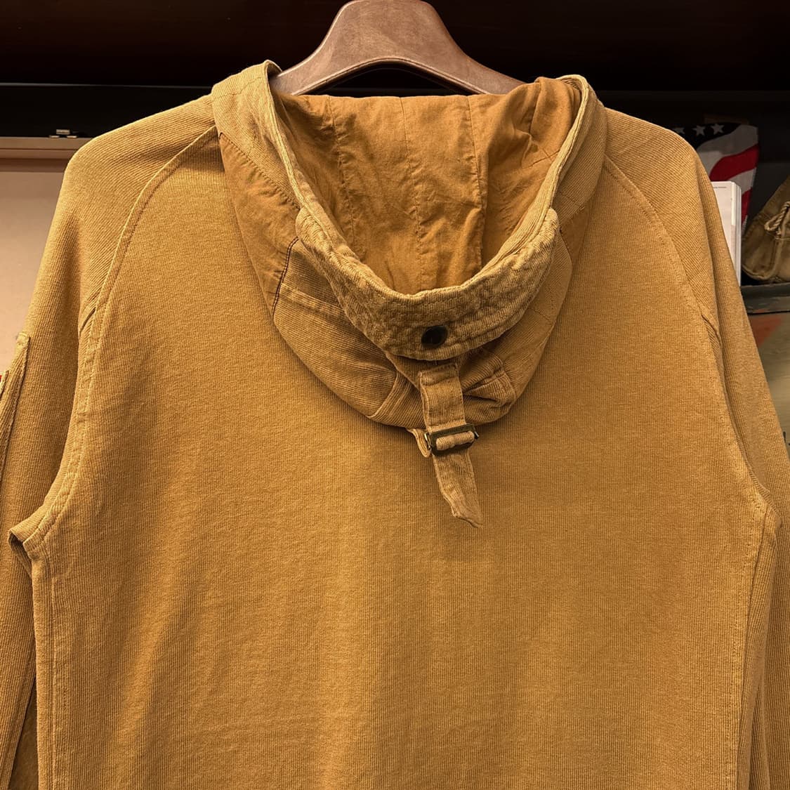 90s 폴로 랄프로렌 코튼 스웻 N-3B 플라이트 자켓 베이지 N1145 상품이미지7