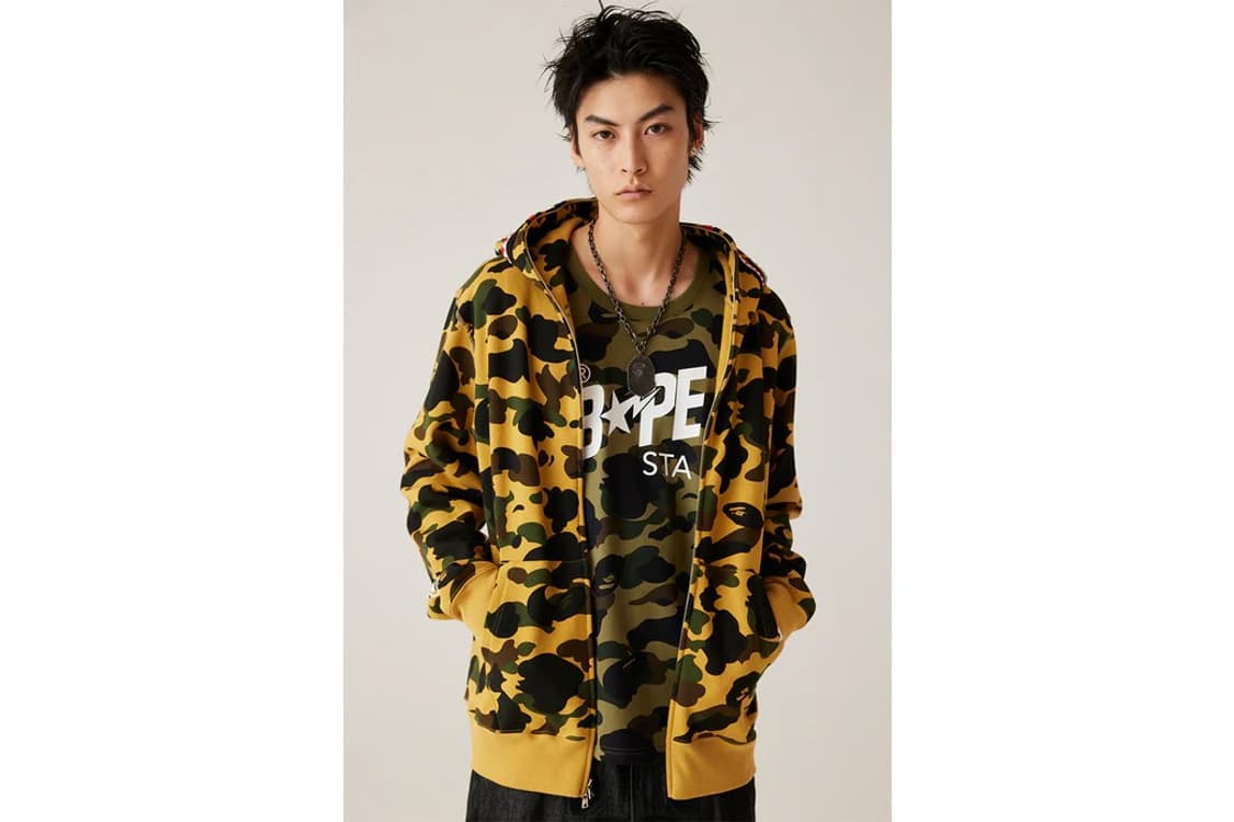 A BATHING APE 1st Camo Full Zip Hoodie 상품이미지3