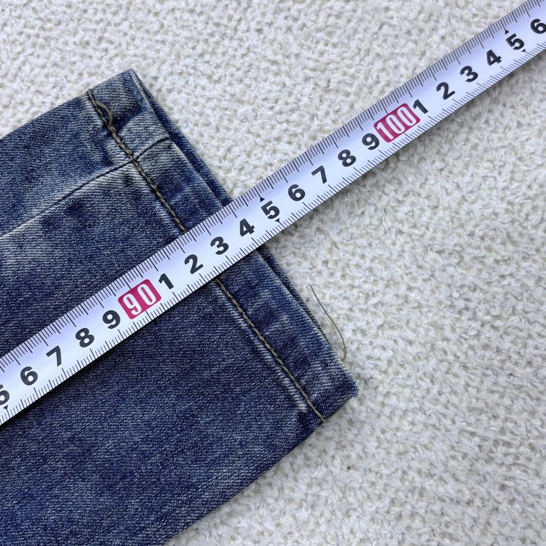 42 베네통 빈티지 워싱 데님 팬츠 0423E 상품이미지9