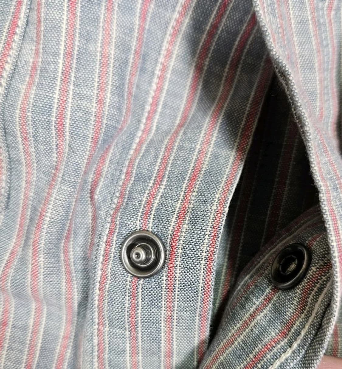 RRL 더블알엘 스트라이프 웨스턴 셔츠 상품이미지5