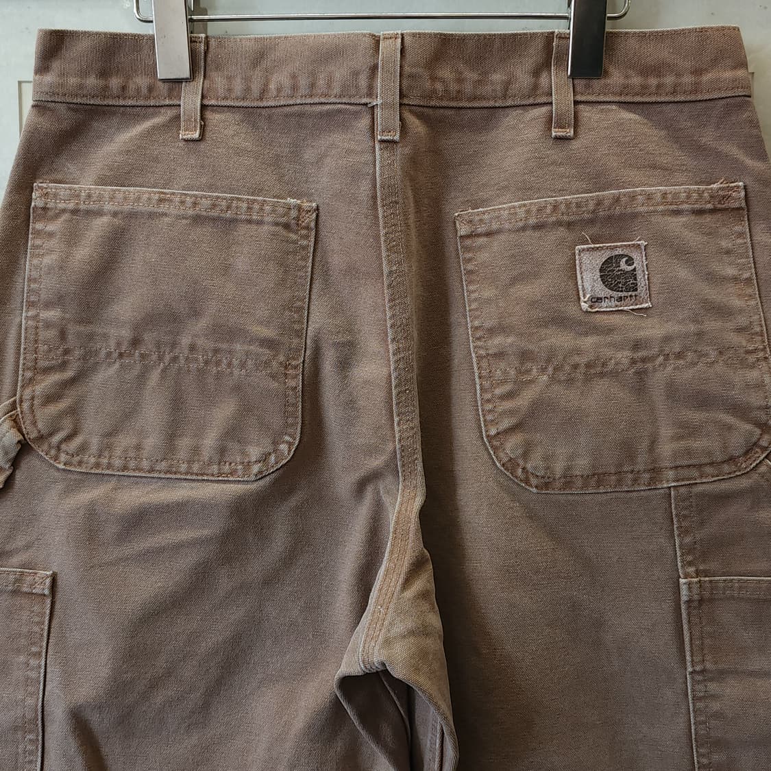 칼하트 싱글니 카펜터 워크팬츠 커피 브라운 33x30 상품이미지7