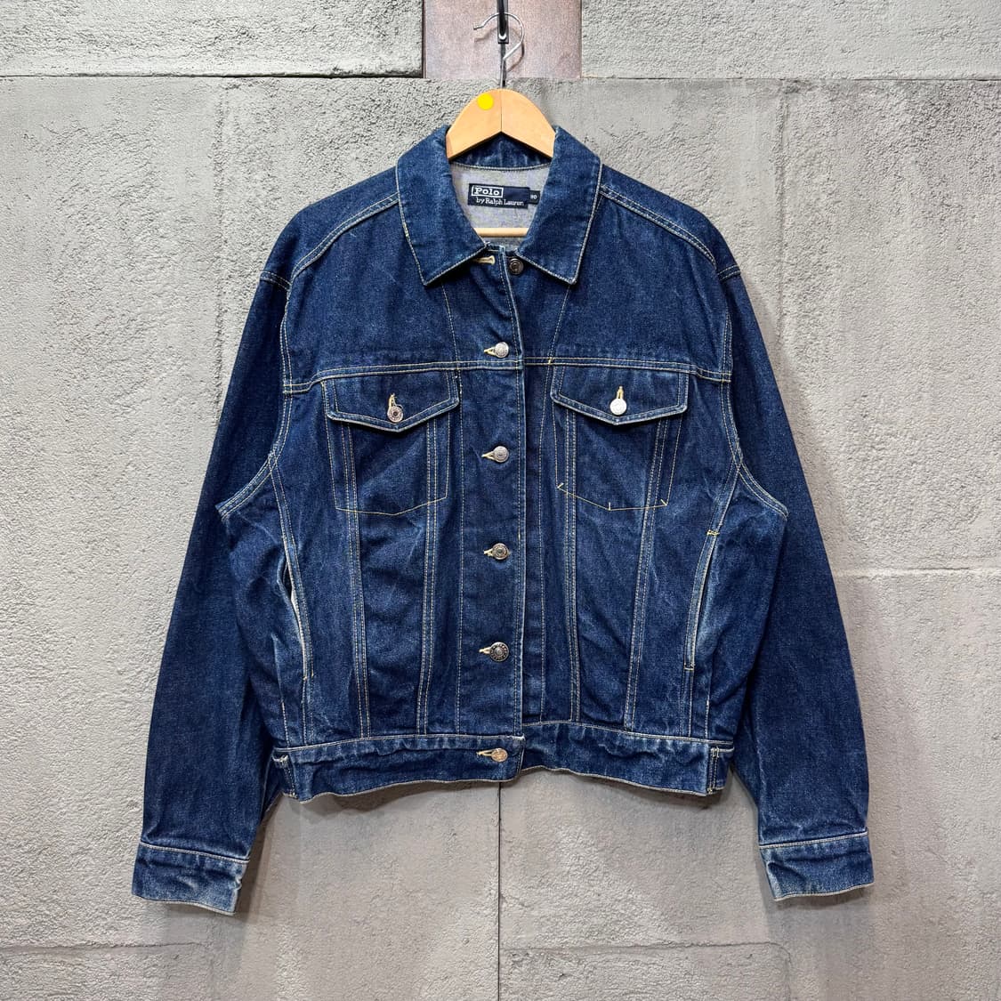 90s 랄프로렌 폴로 트러커 데님 자켓 (L)   상품이미지2