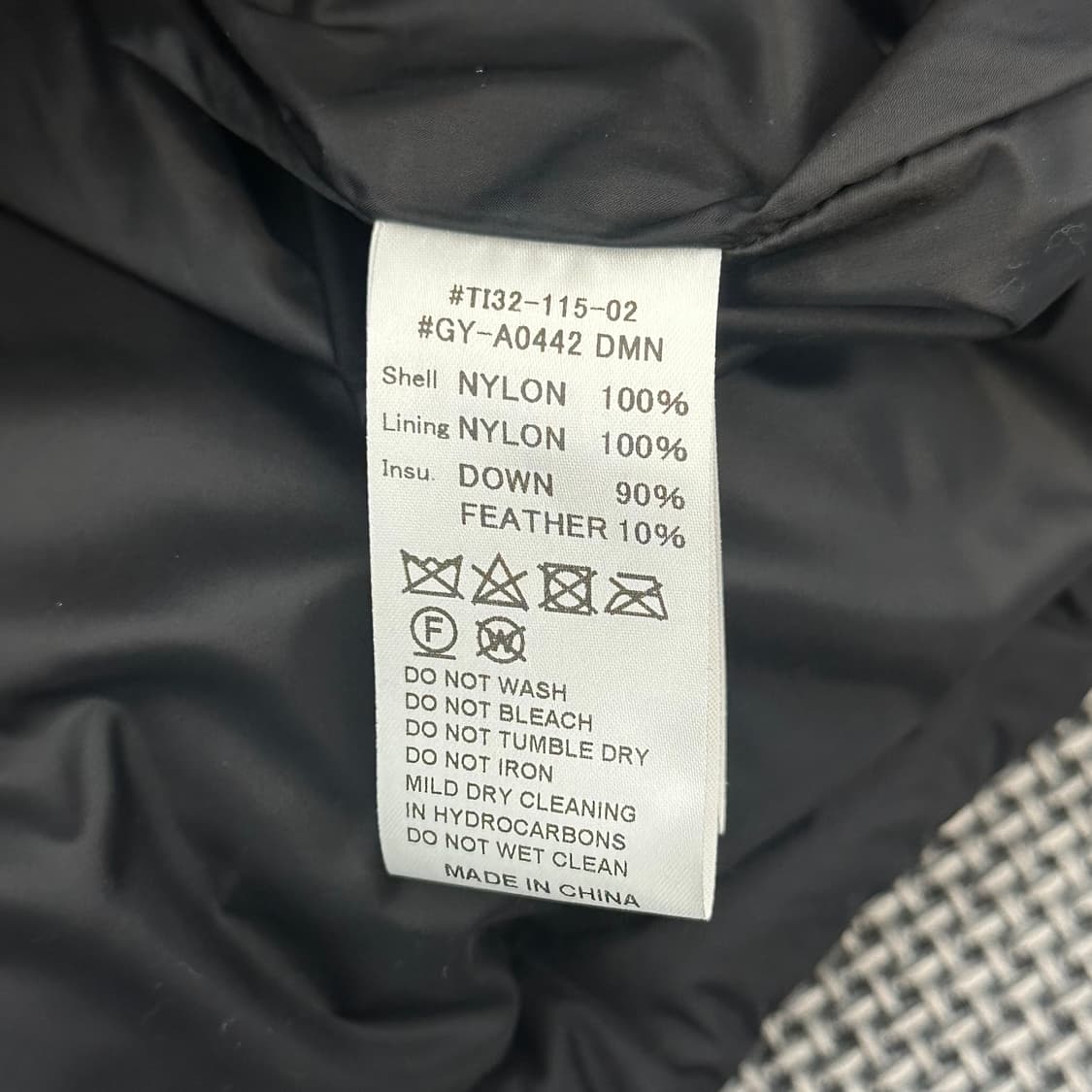 GYMPHLEX 패딩(L) 상품이미지10