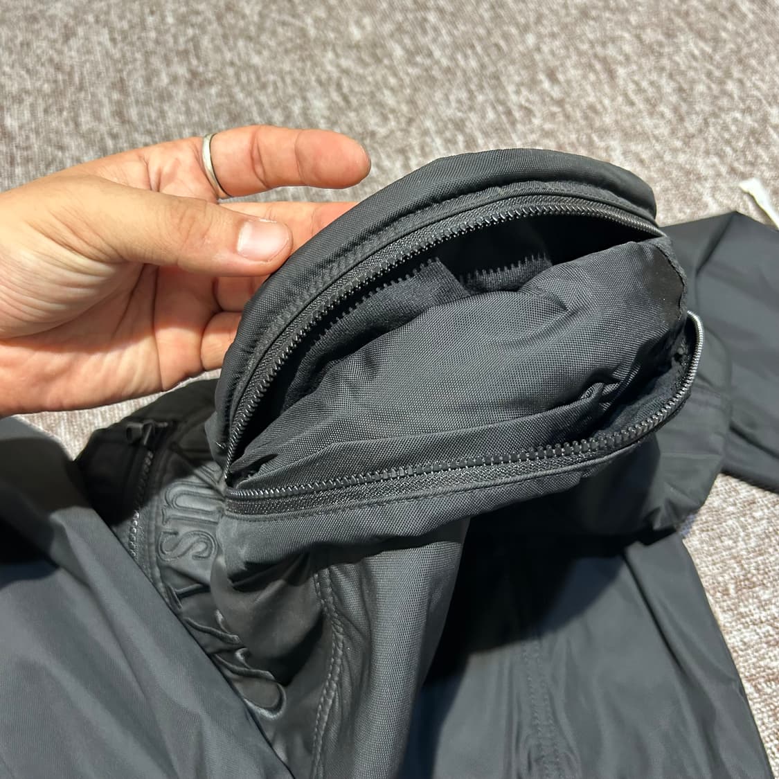 L) FUBU 후부 나일론 바람막이 점퍼 Y2K 상품이미지8